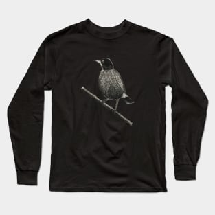 Bird on a branch Long Sleeve T-Shirt